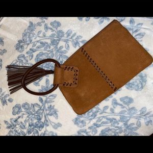 Hobo Leather Wristlet/Clutch